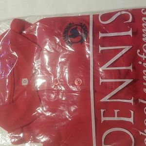 Primrose Red Long Sleeve Polo